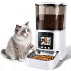 Smart Automatic Pet Feeder with 1080P Camera | App Control & Two-Way Audio