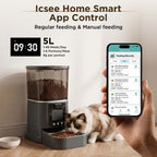 Smart Automatic Pet Feeder with 1080P Camera | App Control & Two-Way Audio